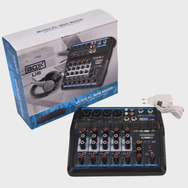 Console Boxx U6 de mistura 110V/220V - Image 6