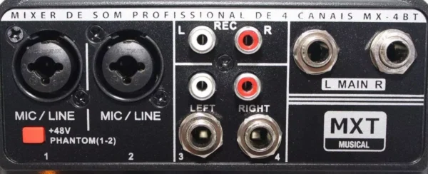 Console MXT MX-4BT de mistura 110V/220V - Image 8