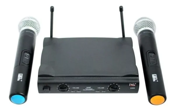 Microfones JWL U-585 Dinâmico Unidirecional cor preto - Image 5