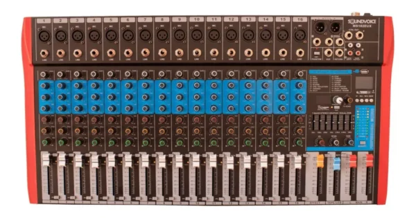 Console Soundvoice MS162 EUX de mistura 110V/220V - Image 5