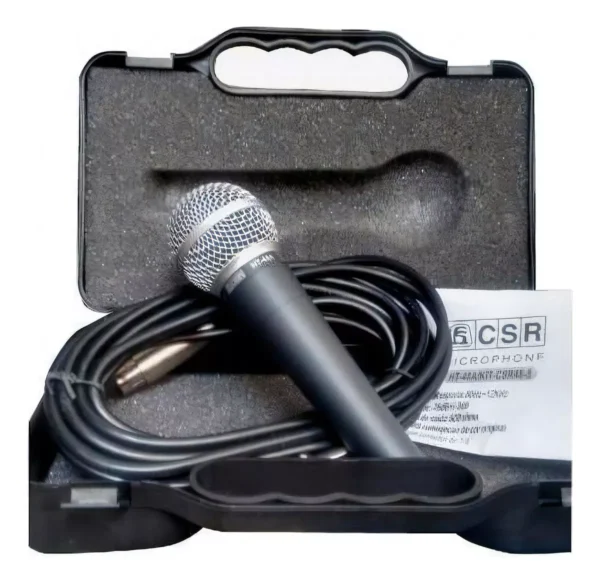 Microfone Dinâmico com FIO CSR - HT 48 A - Image 4