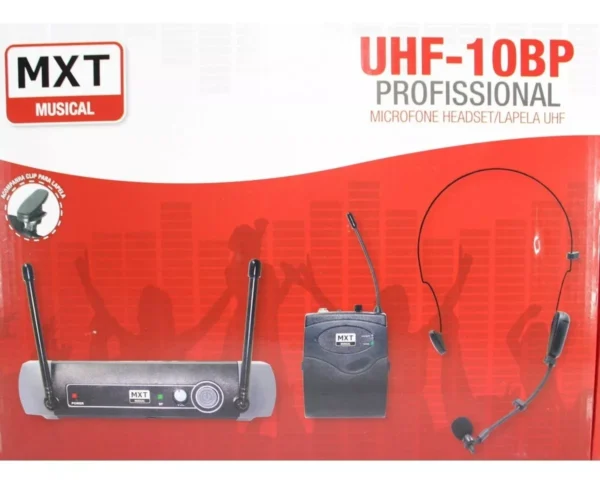 Microfone MXT UHF-10BP Dinâmico Direcional cor preto - Image 3