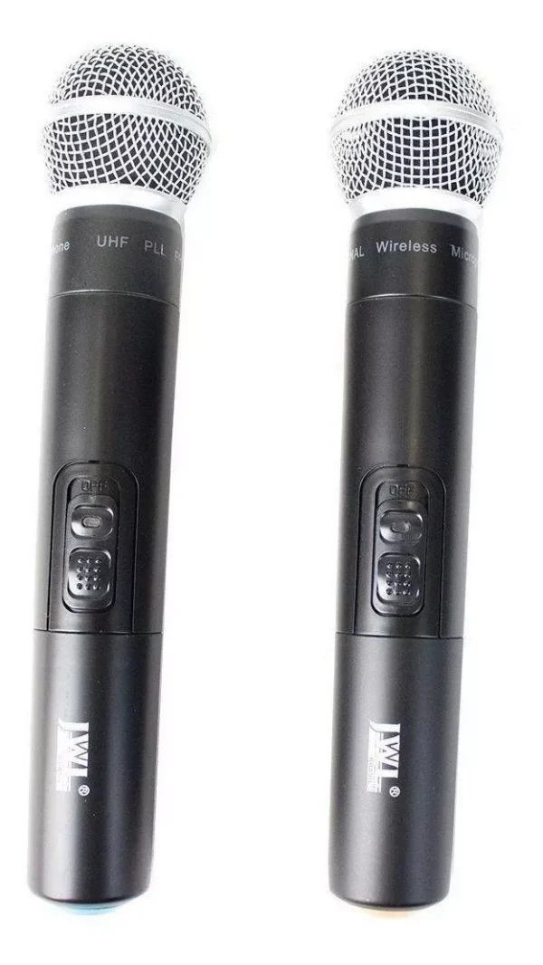 Microfones JWL U-585 Dinâmico Unidirecional cor preto - Image 2