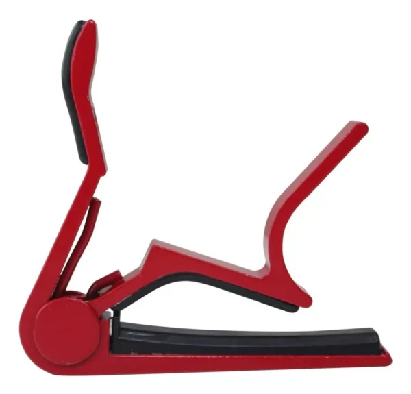 Capotraste Mxt P/ Violão De Alumínio Vermelho Mc-28r - Image 4