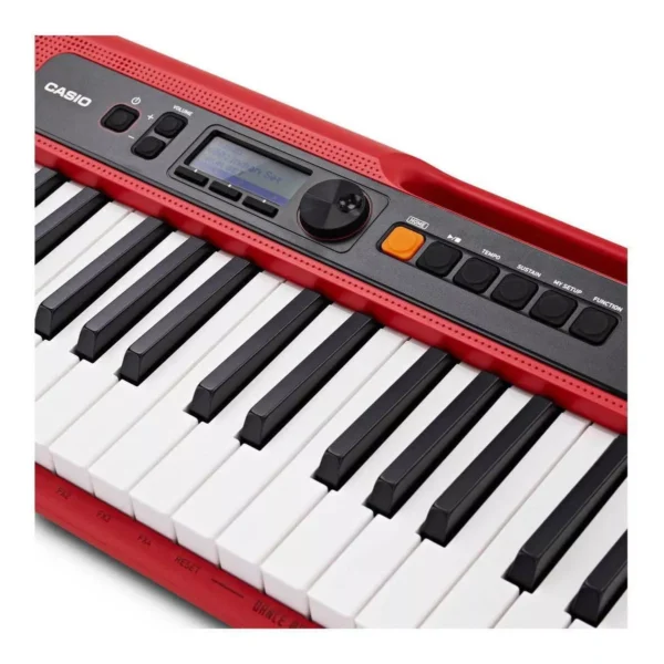 Teclado Musical Casio Ct-s200 61 Teclas Vermelho Bivolt - Image 2
